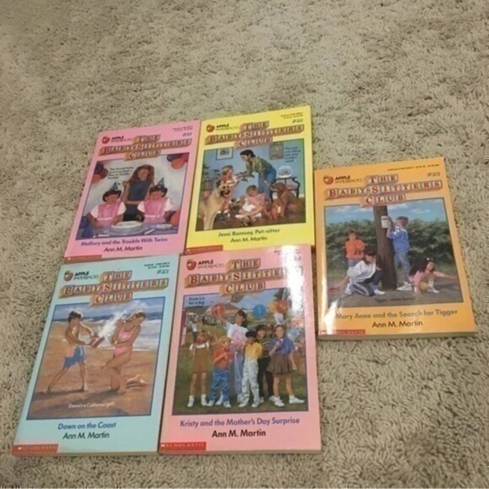 The Baby Sitter’s Club vintage books 21-25